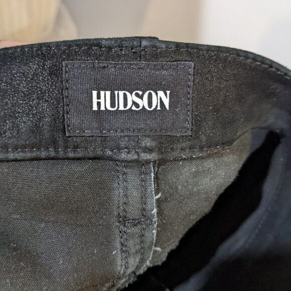 HUDSON | Nico Mid-rise Suede Super Skinny Pants - Picture 10 of 10